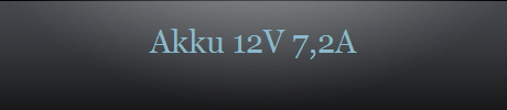Akku 12V 7,2A